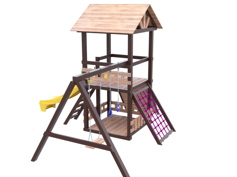 Детская площадка  SMALL 5 с дополнительным игровым местом