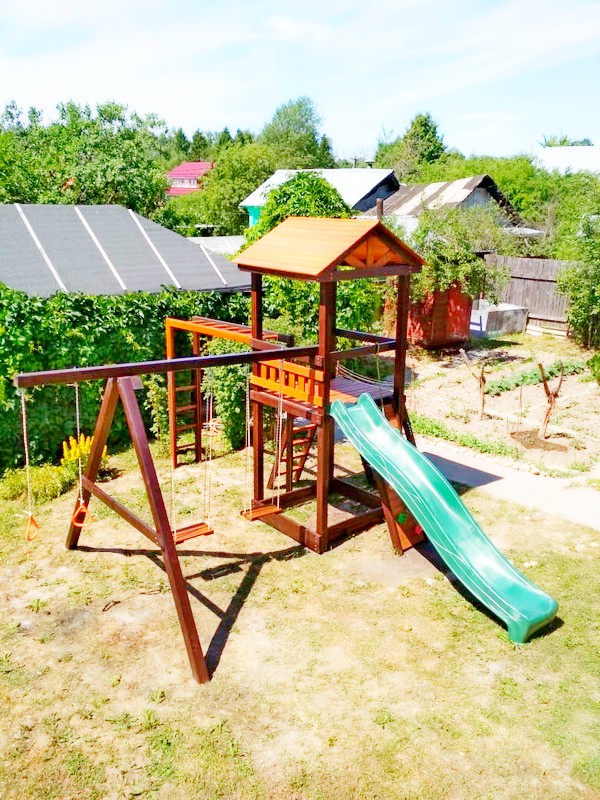 Детская площадка SMALL 4 с рукоходом