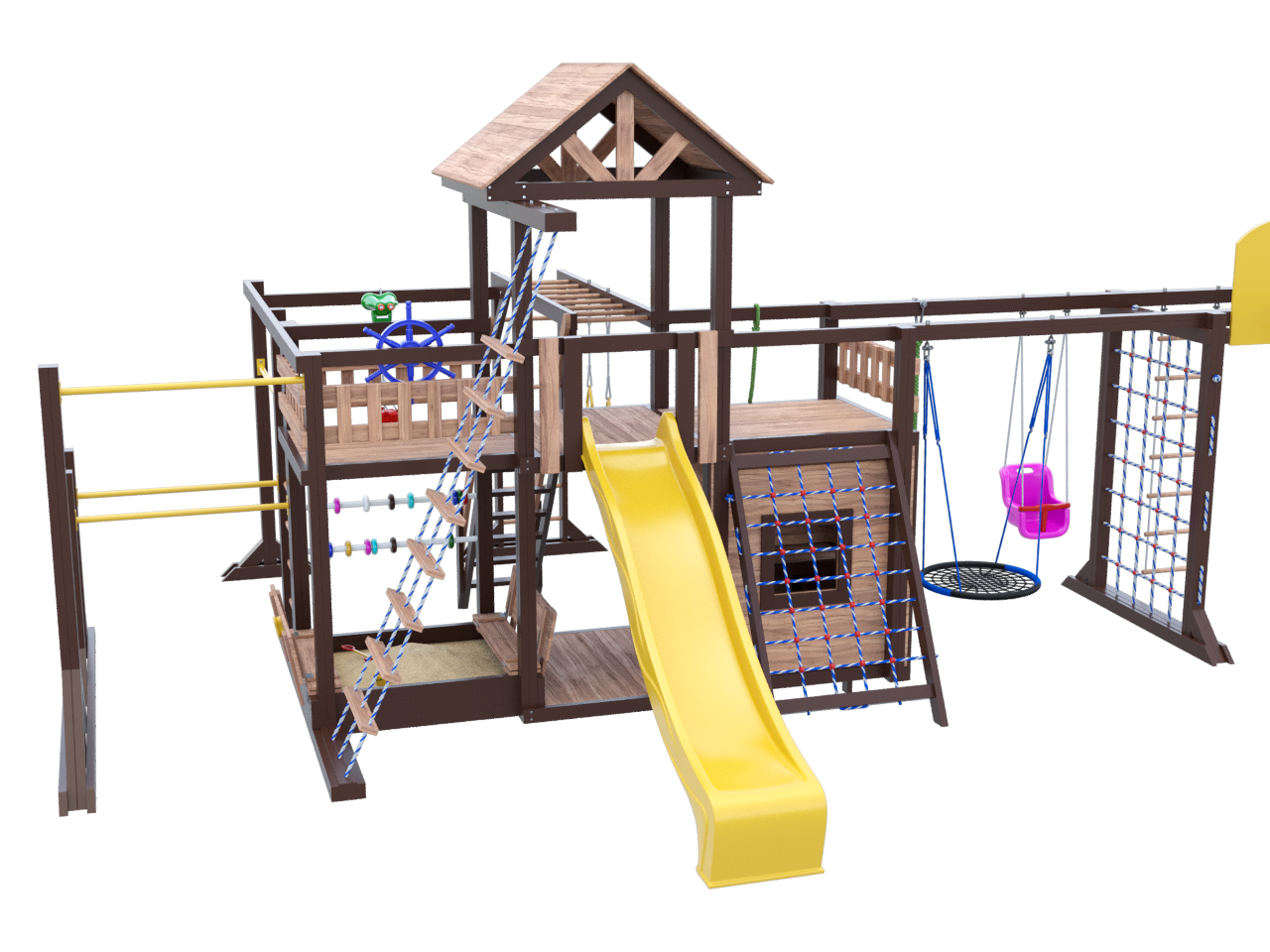 Детская площадка LARGE HOUSE 8