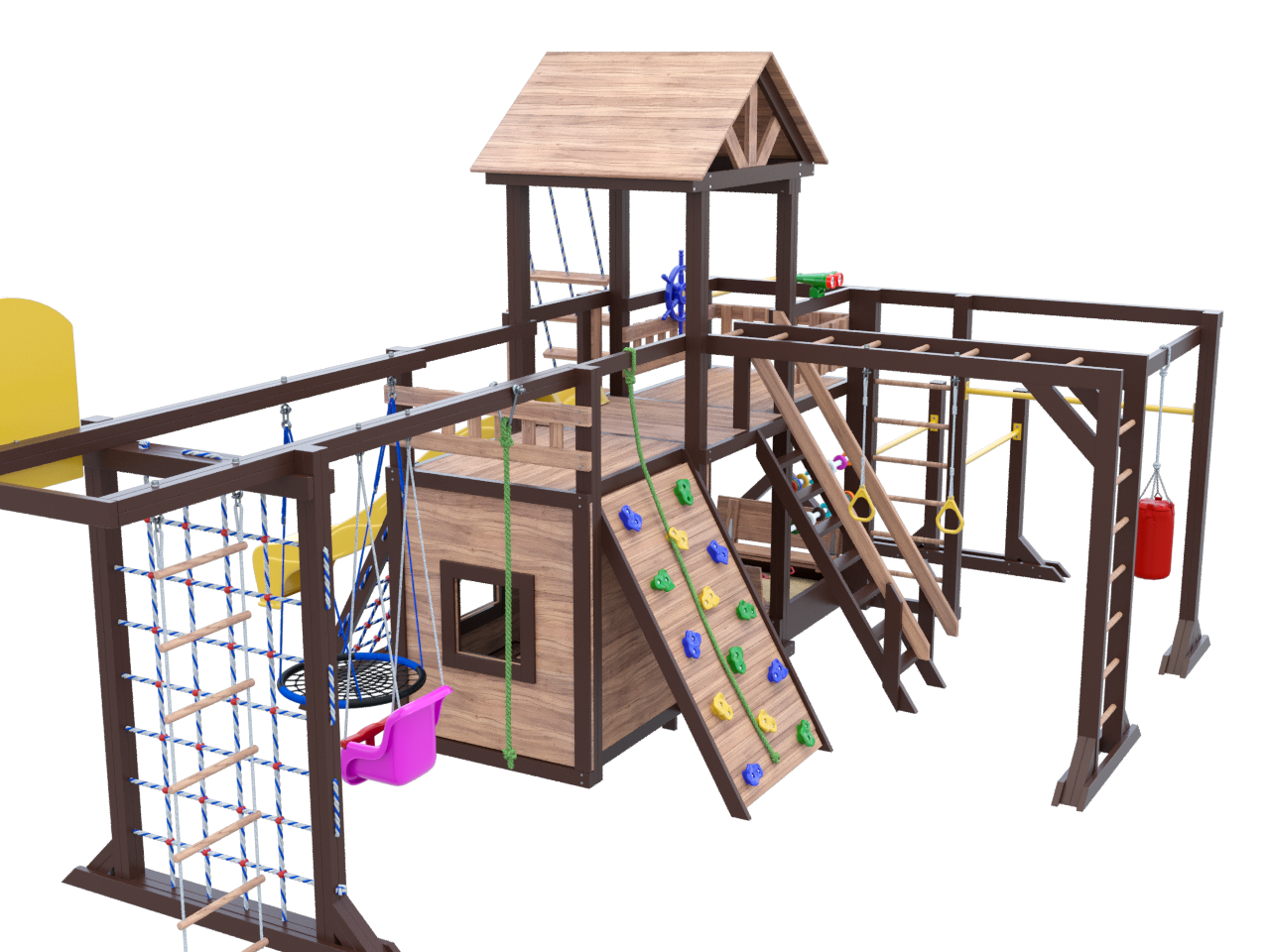 Детская площадка LARGE HOUSE 8
