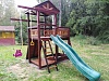 MIDDLE 1 с встроенной песочницей и качелькой