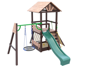 Детская площадка SMALL STRONG 7 с металлической качельной балкой